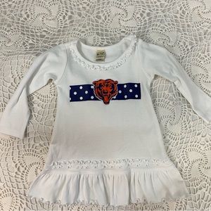 Kavio Chicago Bears White Dress size 12 months